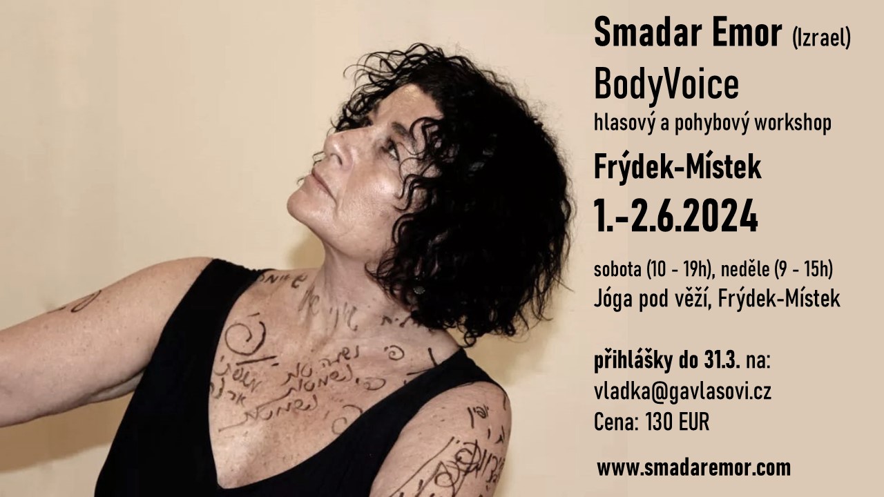 Fotografie k události BodyVoice - Smadar Emor (Izrael)